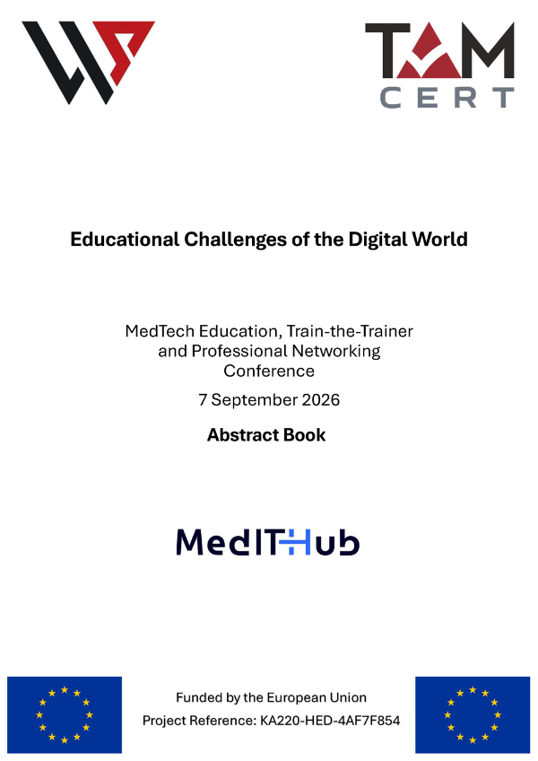 MedTech Education Conference Abstract Book Cover