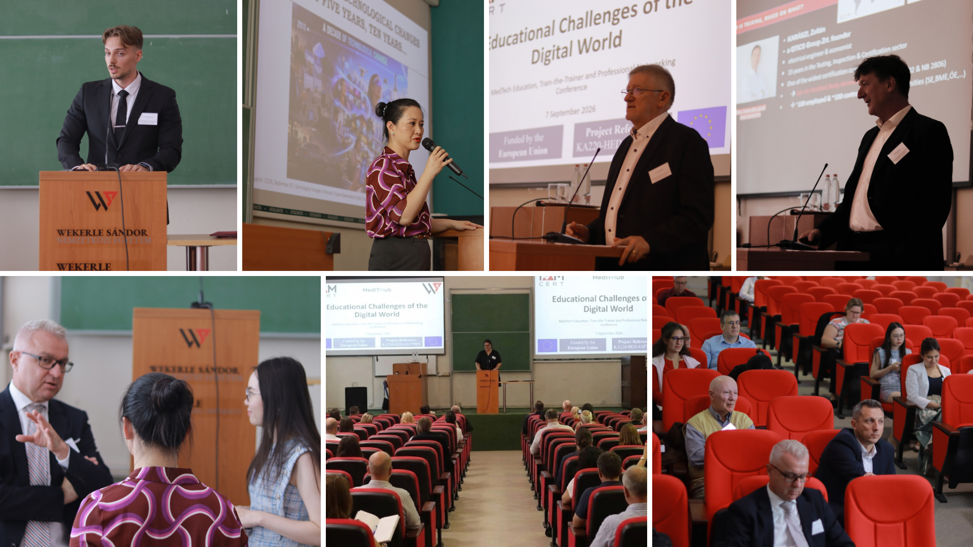 Presentations during the Train-the-Trainer event