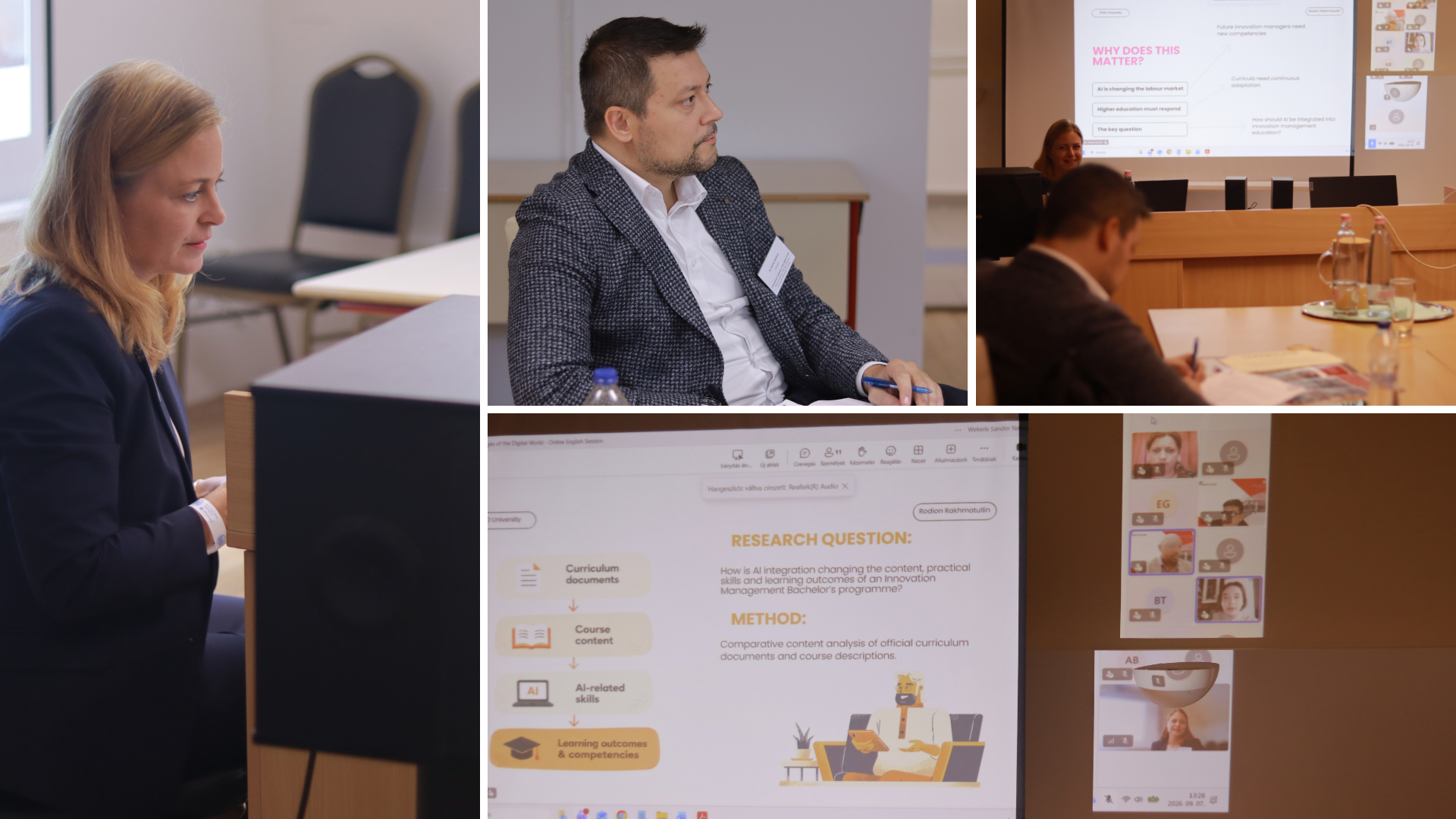 English-language online session of the Train-the-Trainer event